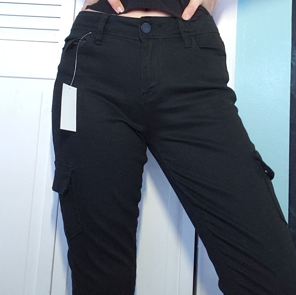 Black Cargo Pants